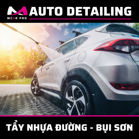Tẩy Nhựa Đường Bụi Sơn Nhựa Cây