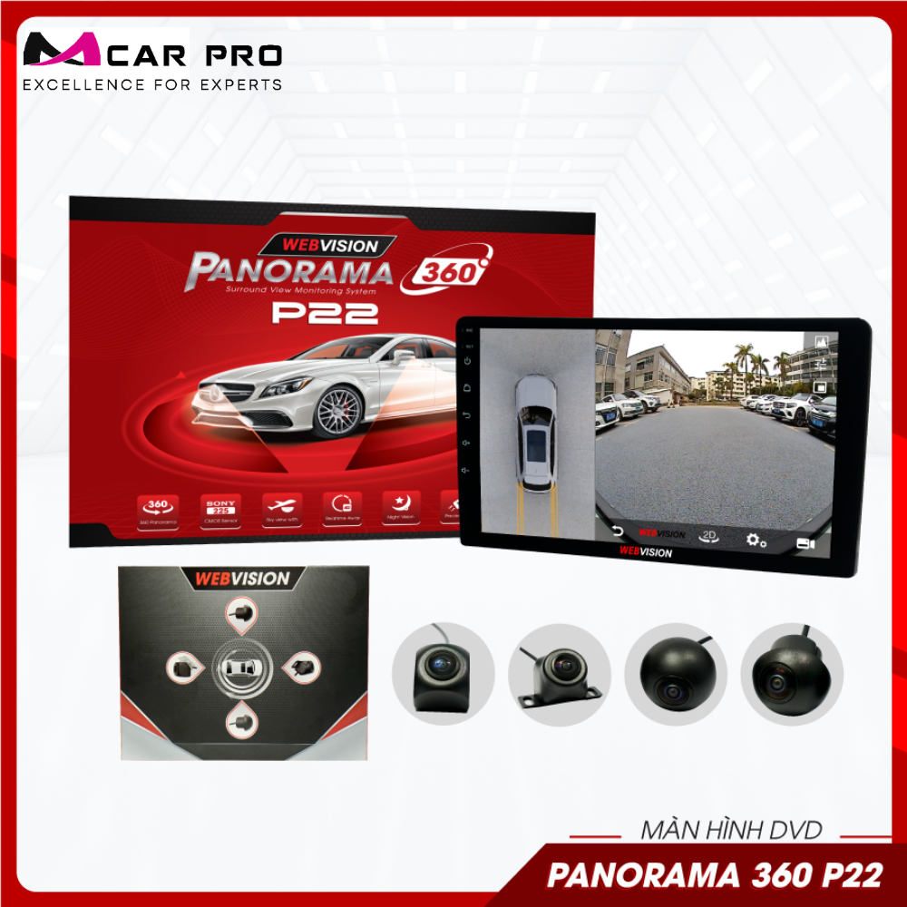 Màn hình Android Webvision Panorama 360 P22