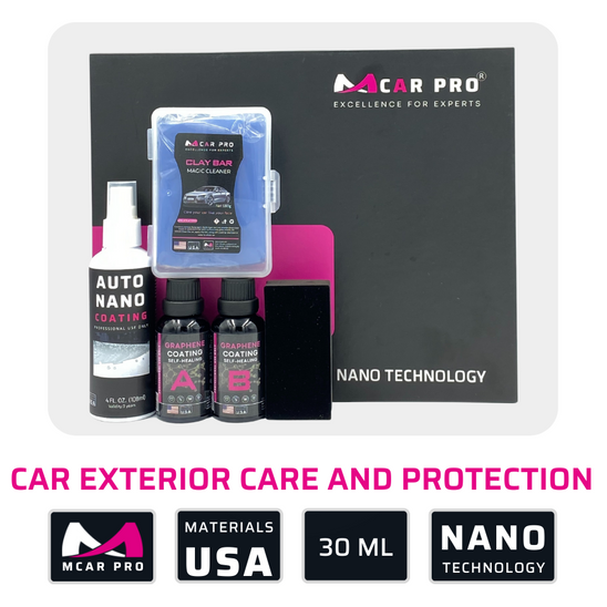 Bộ Sản Phẩm phủ gốm Ceramic  Bảo Vệ sơn và Ngoại Thất xe ô tô - Car Exterior Care And Protection