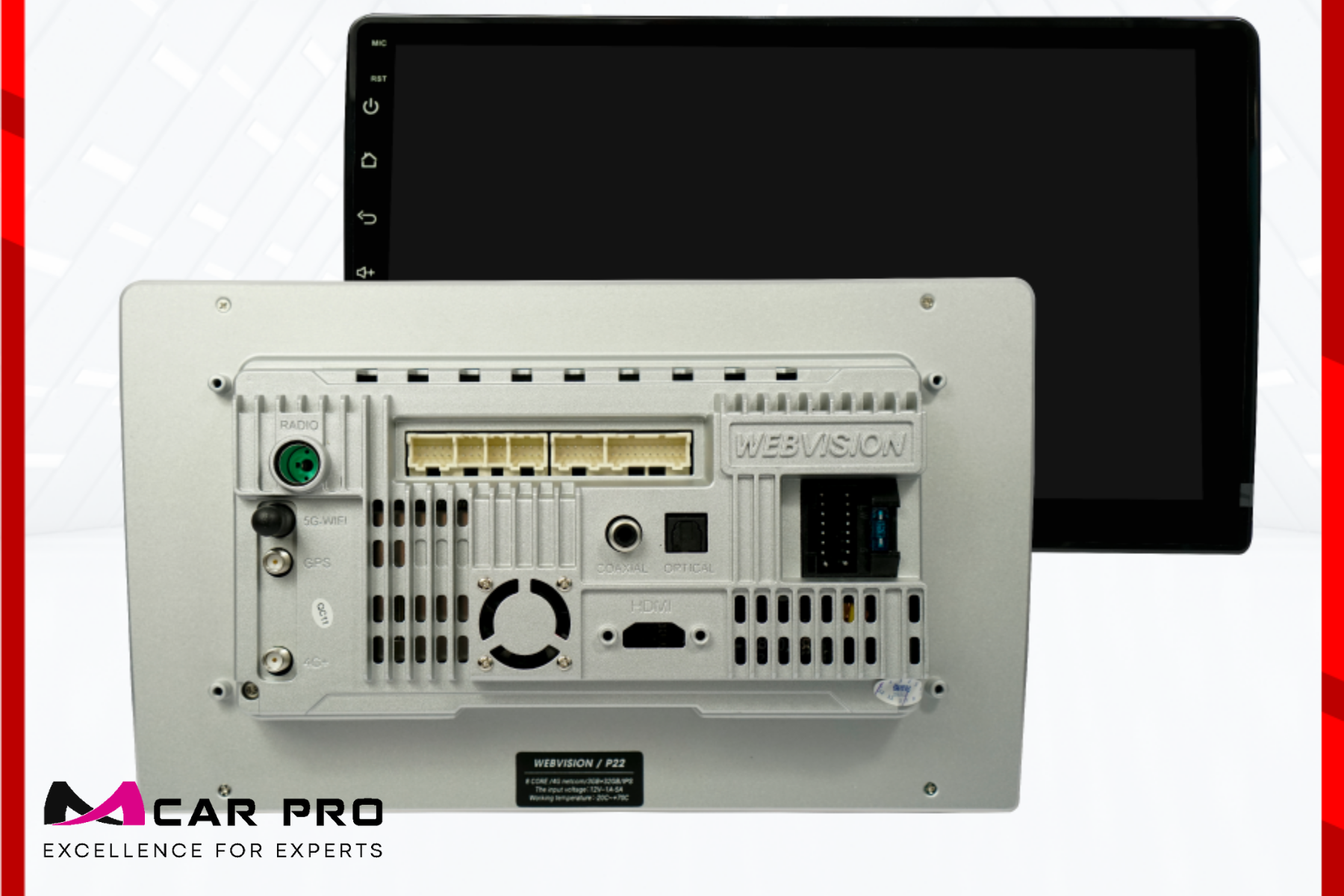 Màn hình Android Webvision Panorama 360 P22