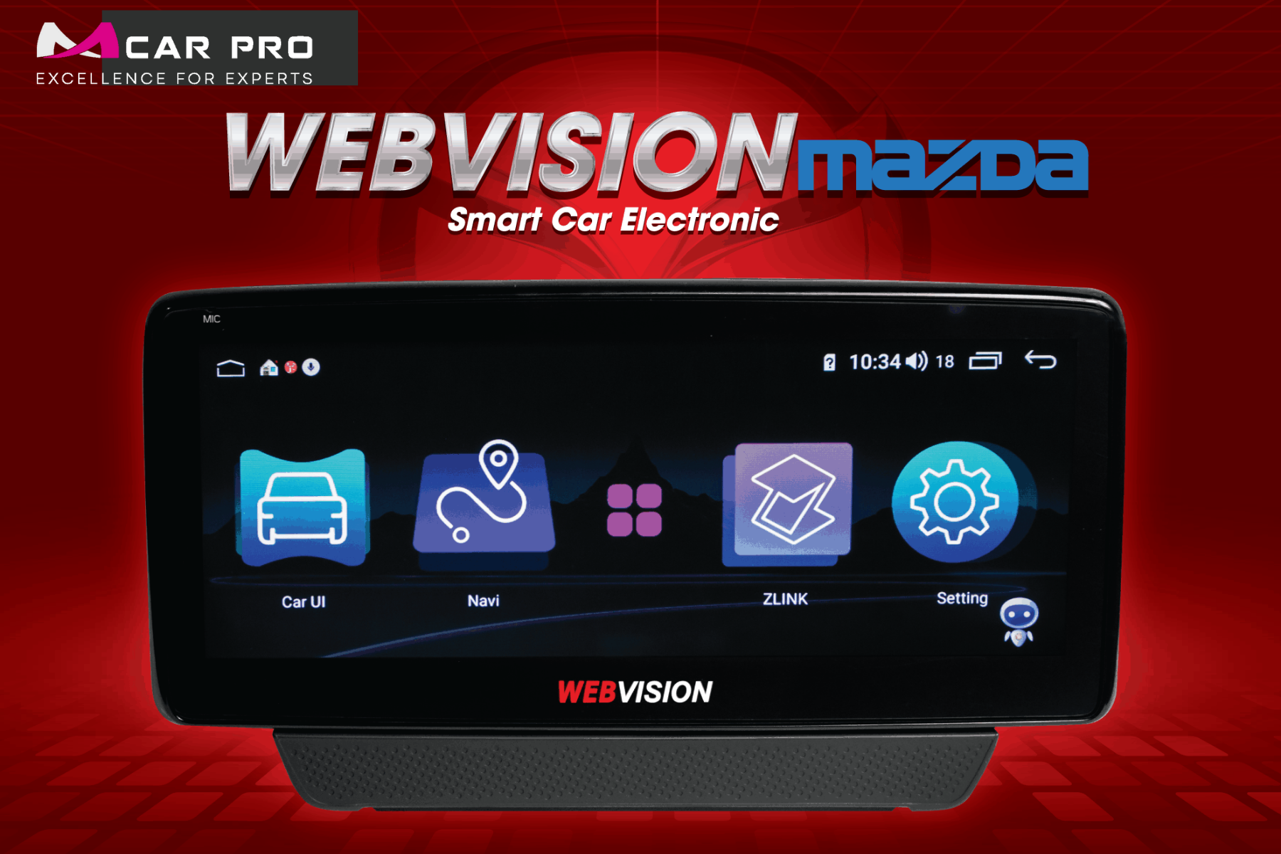Màn hình Android Webvision Mazda 6