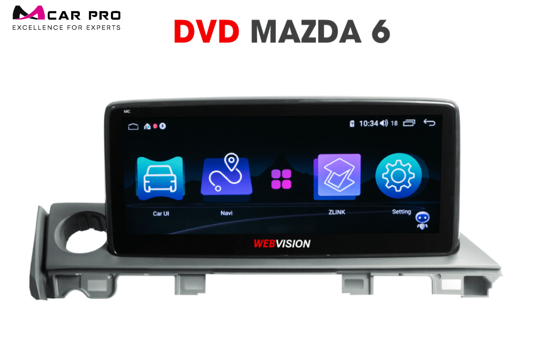 Màn hình Android Webvision Mazda 6