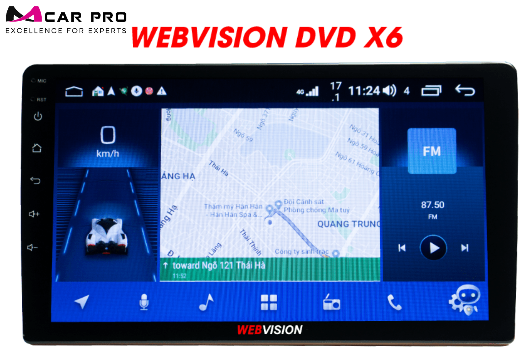 Màn Hình Android Webvision X6