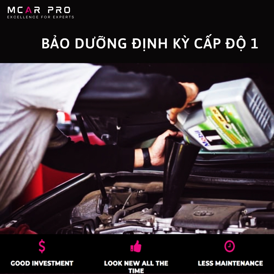 Bảo Dưỡng Ô Tô Định Kỳ Cấp Độ 1