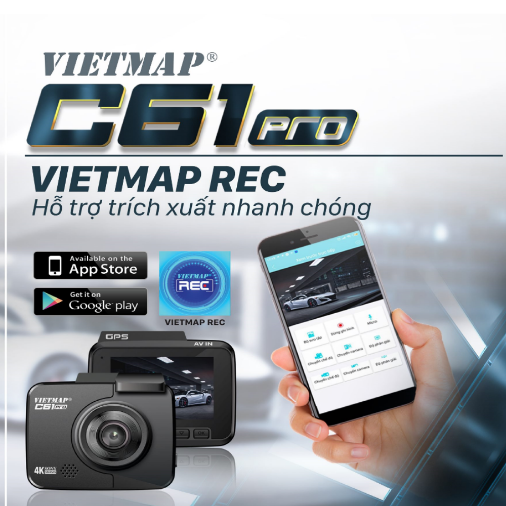 Camera hành trình VietMap C61 Pro