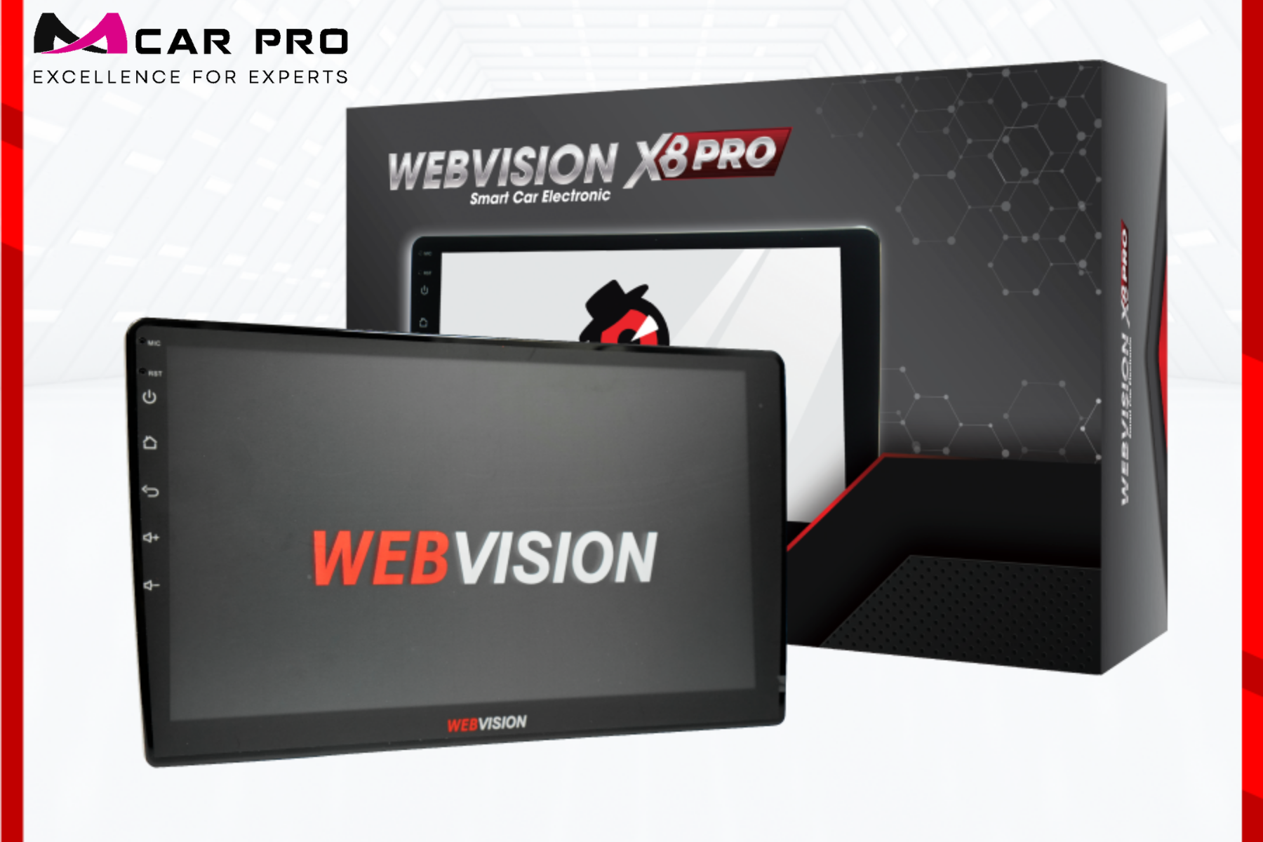 Màn hình android Webvision X8 Pro