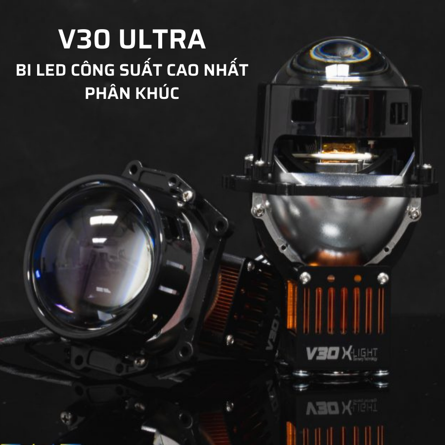Độ Bi Led X-Light V30 Ultra