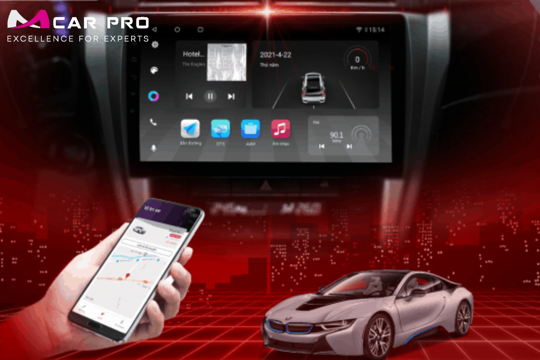 Màn hình android Webvision Panorama X9