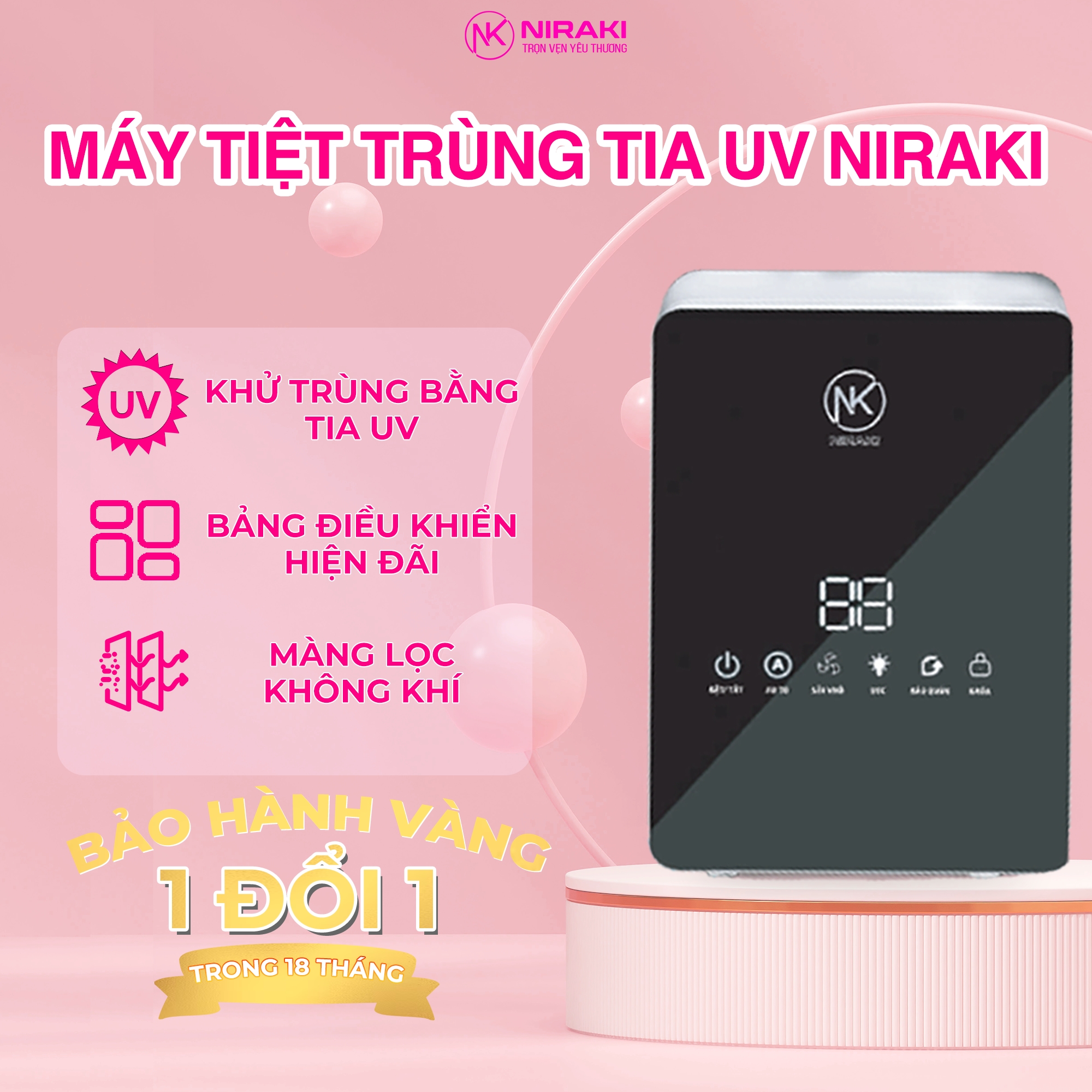 Máy Tiệt Trùng Niraki