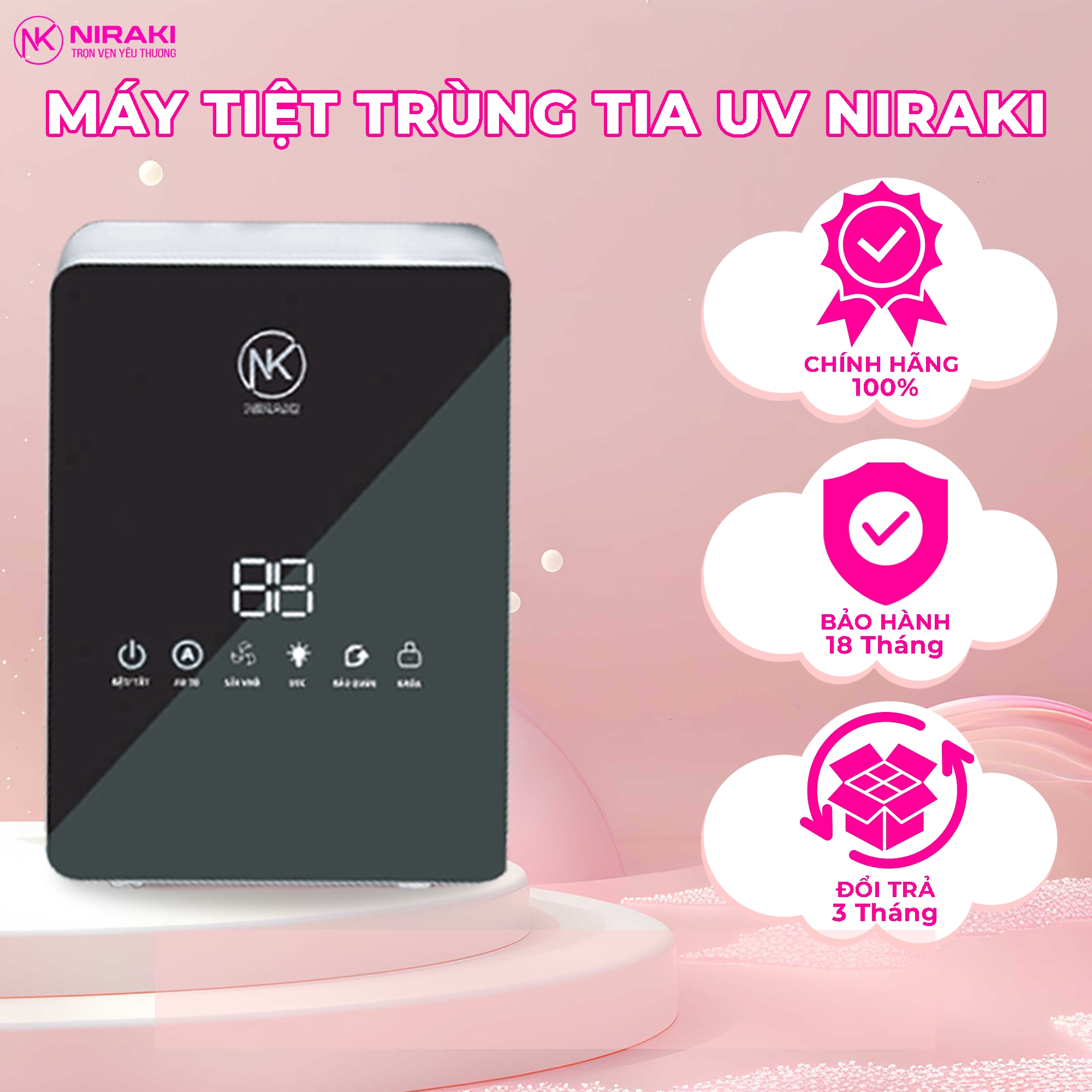Máy Tiệt Trùng Niraki