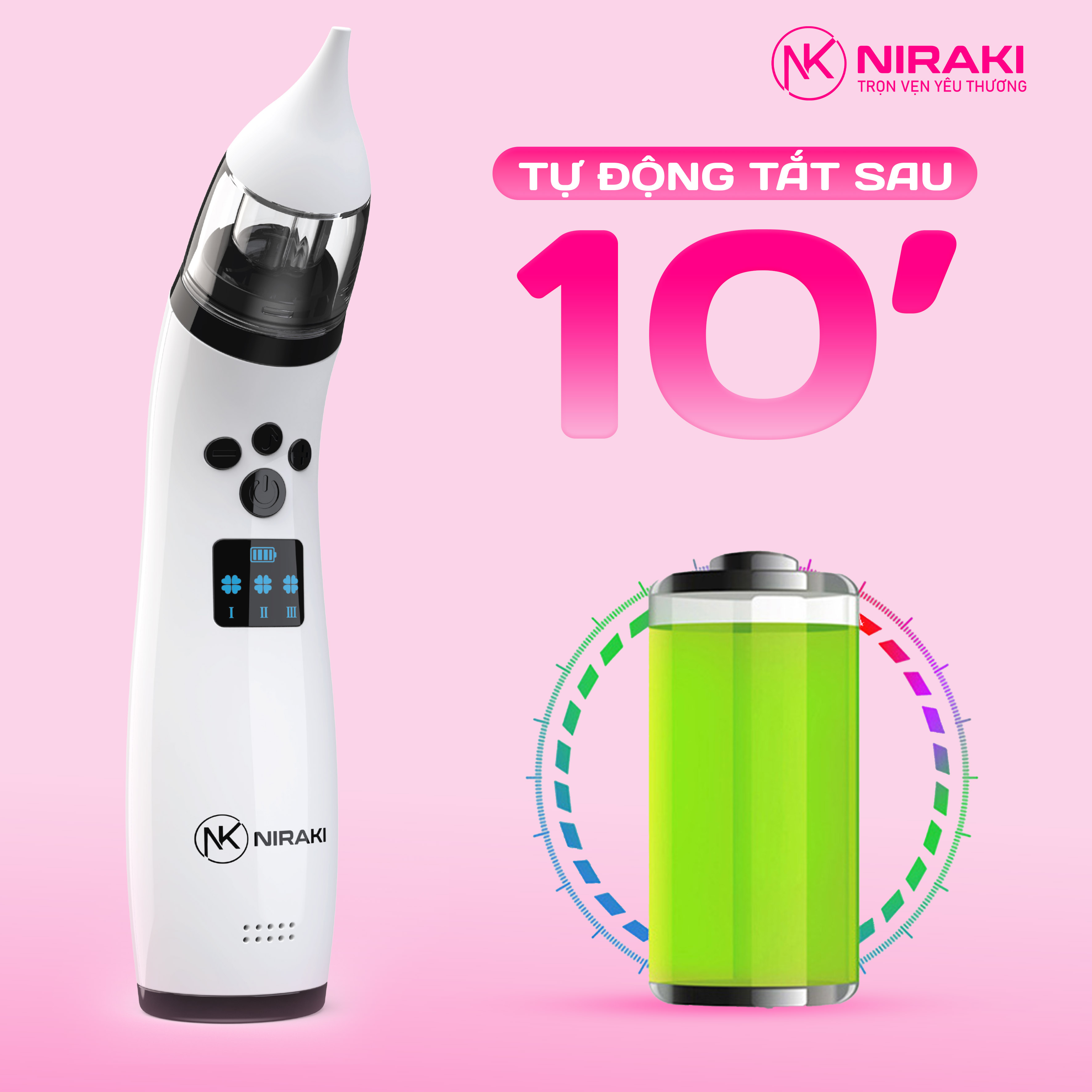 Máy Hút Mũi Niraki