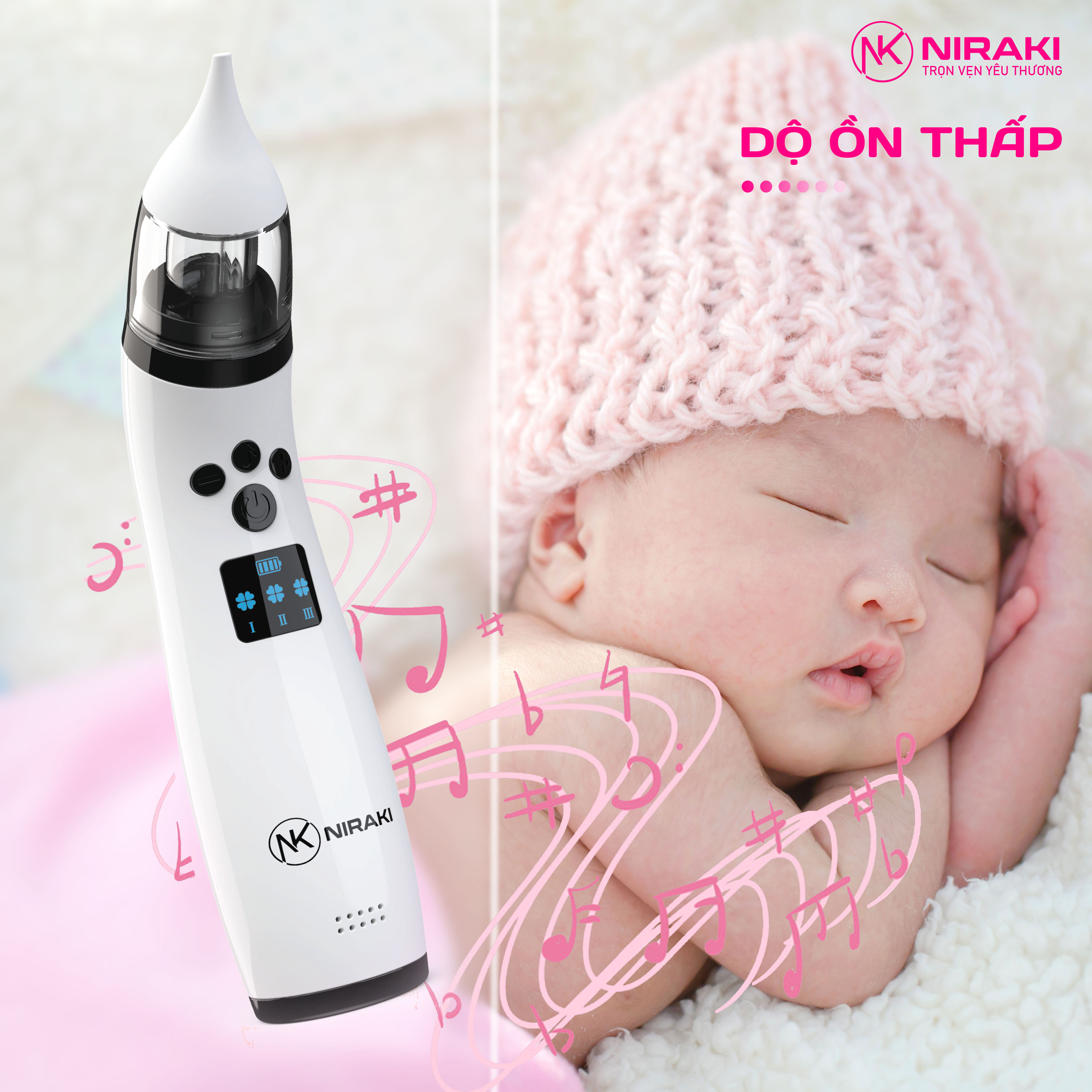 Máy Hút Mũi Niraki