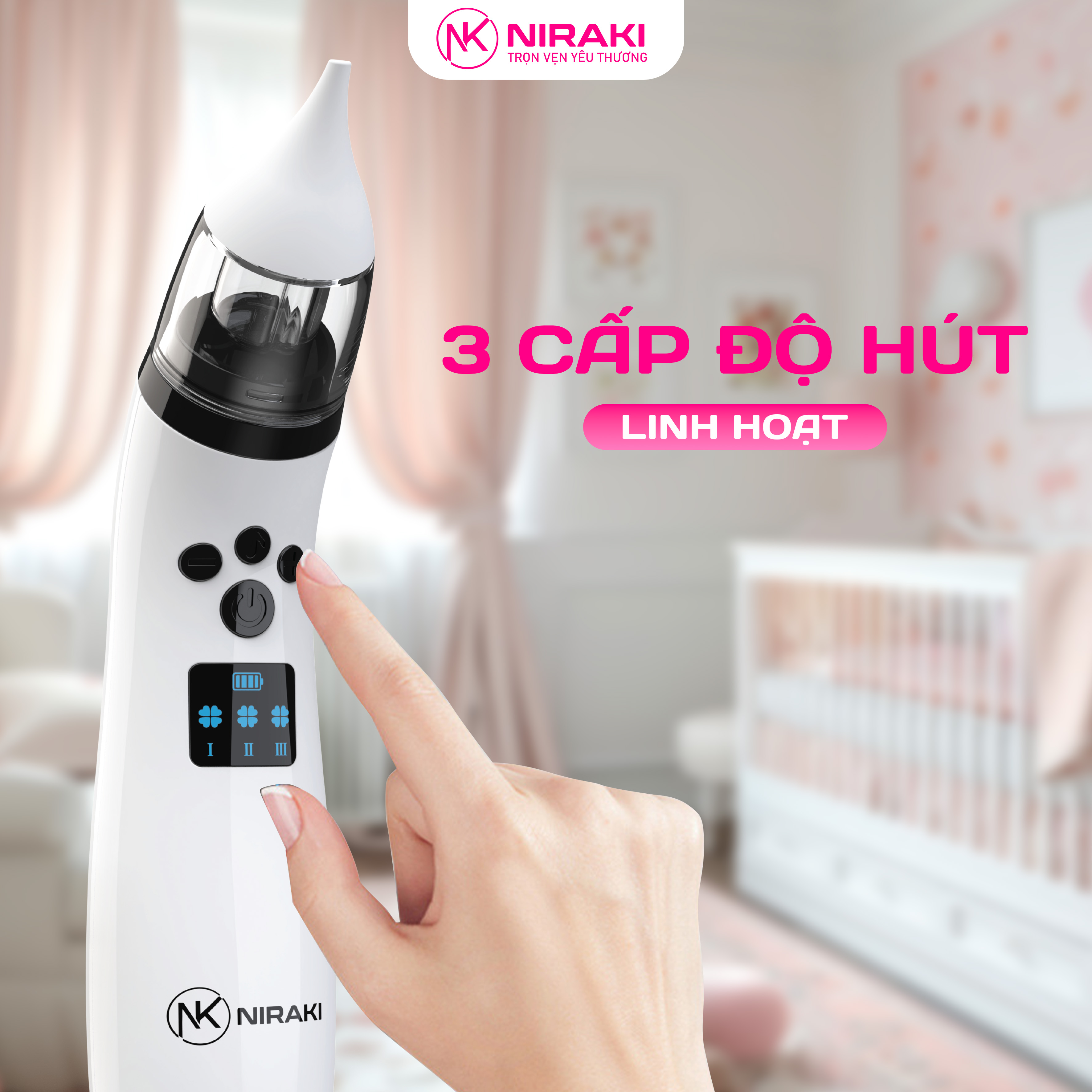 Máy Hút Mũi Niraki
