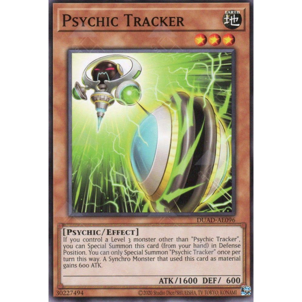[ Bài Yugioh Chính Hãng ] DUAD-AE096 Psychic Tracker - Common