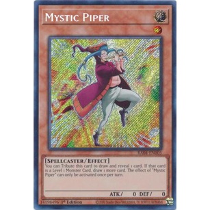 [ Bài Yugioh Chính Hãng ] Mystic Piper - RA04-EN005 - 1st Edition