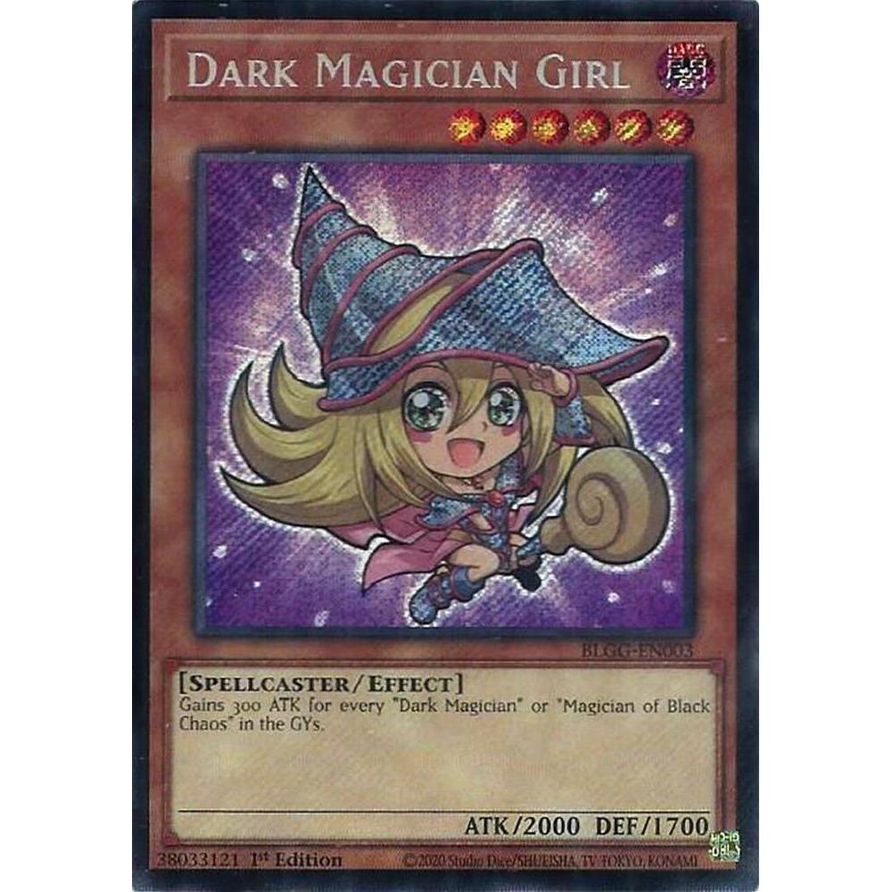 [ Bài Yugioh Chính Hãng ] Dark Magician Girl (chibi artwork) - BLGG-EN003 - Secret Rare