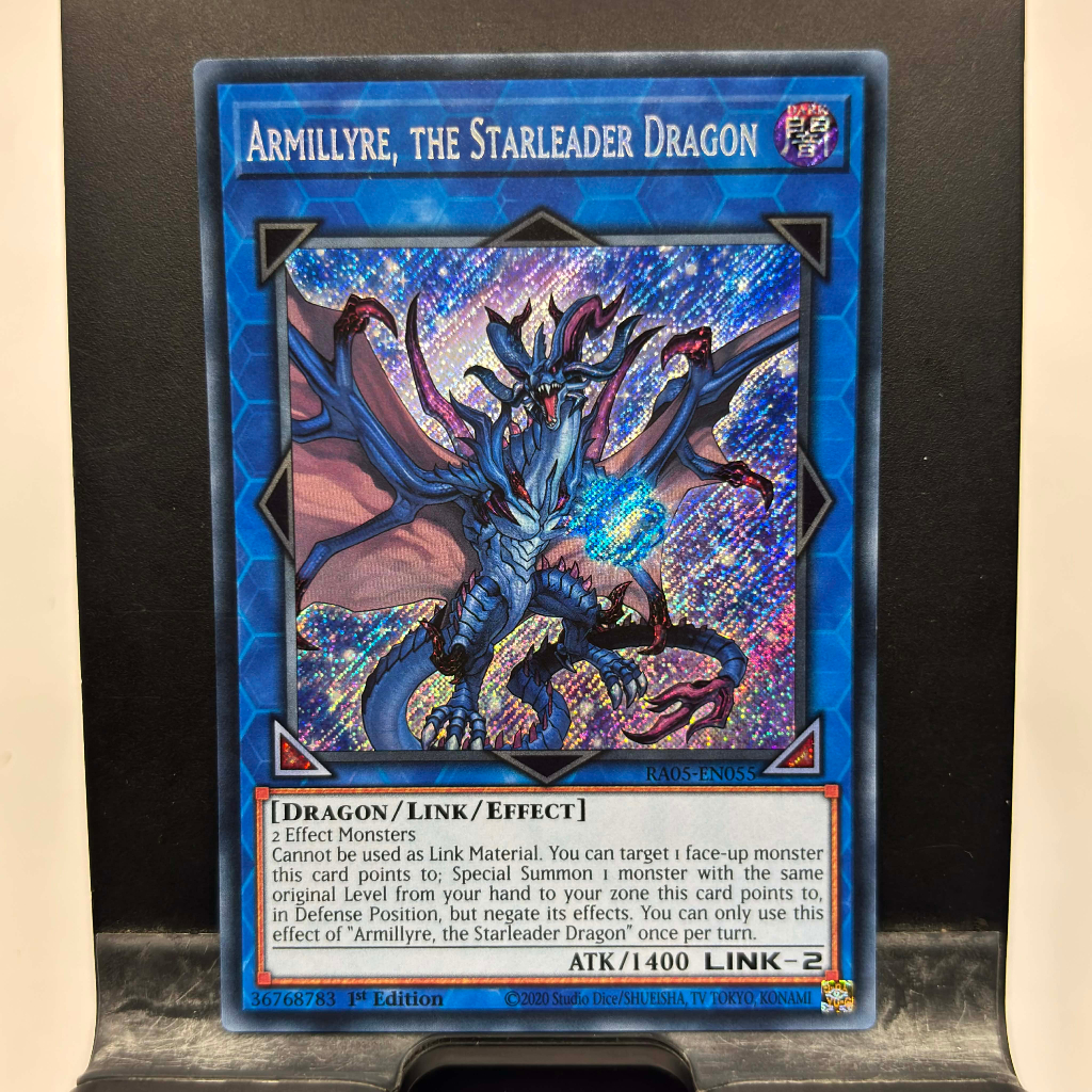 [ Bài Yugioh Chính Hãng ] Armillyre, the Starleader Dragon - RA05-EN055 - Super/Ultra/Secret