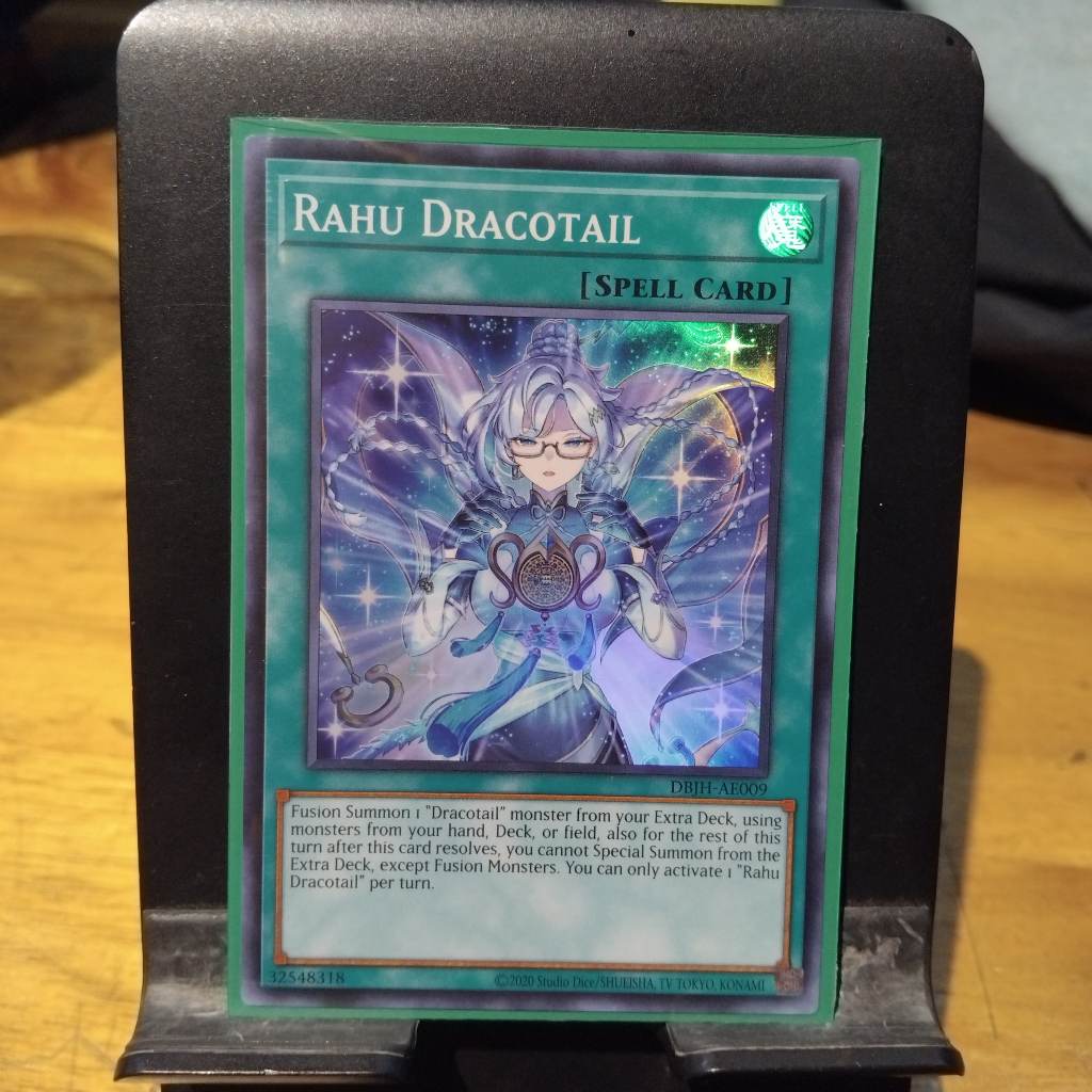 [ Bài Yugioh Chính Hãng ] DBJH-AE009 Rahu Dracotail - Super Rare