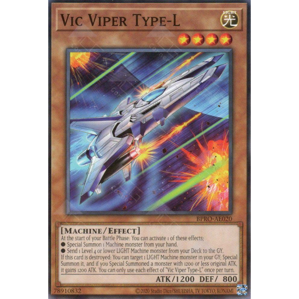 [ Bài Yugioh Chính Hãng ] BPRO-AE020 Vic Viper Type-L - Common