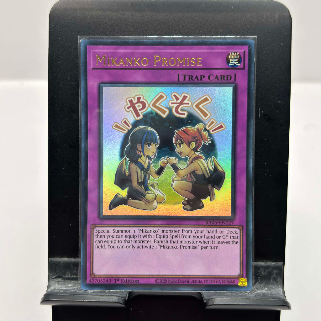 [ Bài Yugioh Chính Hãng ] Mikanko Promise (Stamp Edition) - RA05-EN127 - Ultra Rare