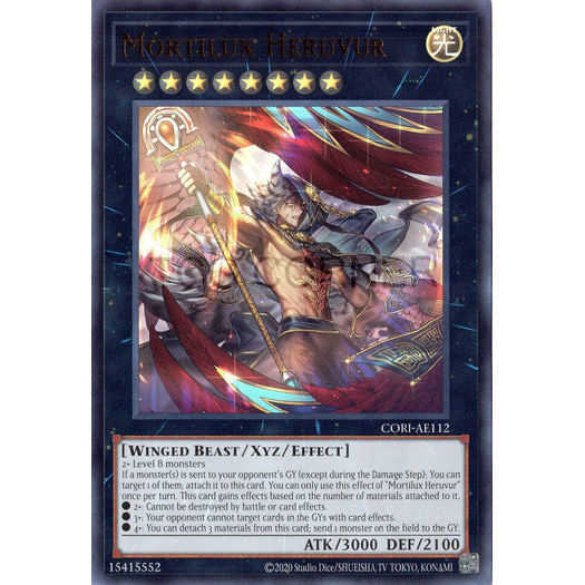 [ Bài Yugioh Chính Hãng ] CORI-AE112 Mortilux Heruvur - Ultra Rare