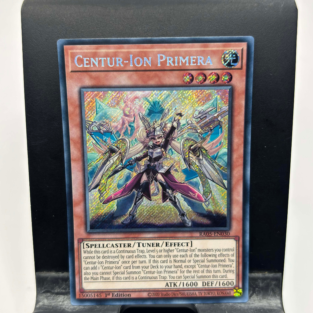 [ Bài Yugioh Chính Hãng ] Centur-Ion Primera - RA05-EN030 - Super/Ultra/Secret