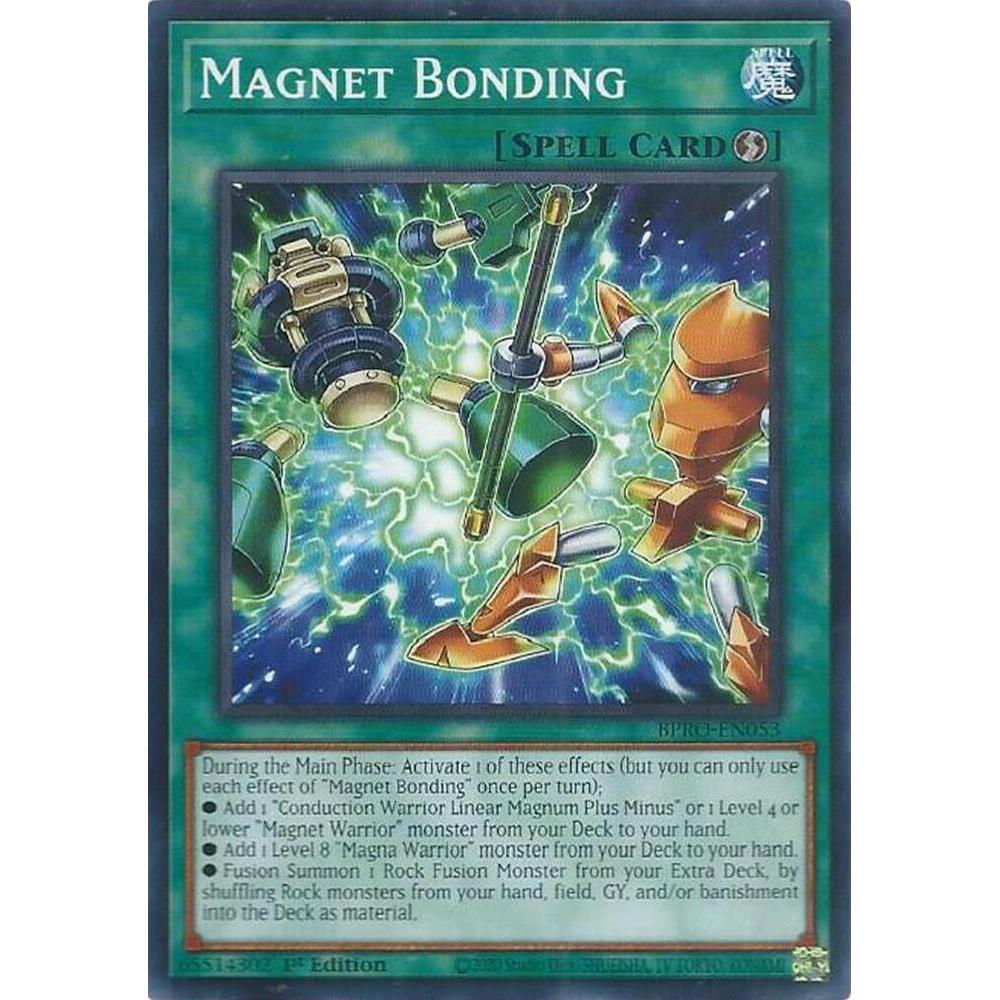 [ Bài Yugioh Chính Hãng ]  Magnet Bonding - BPRO-EN053 - Common 1st Edition