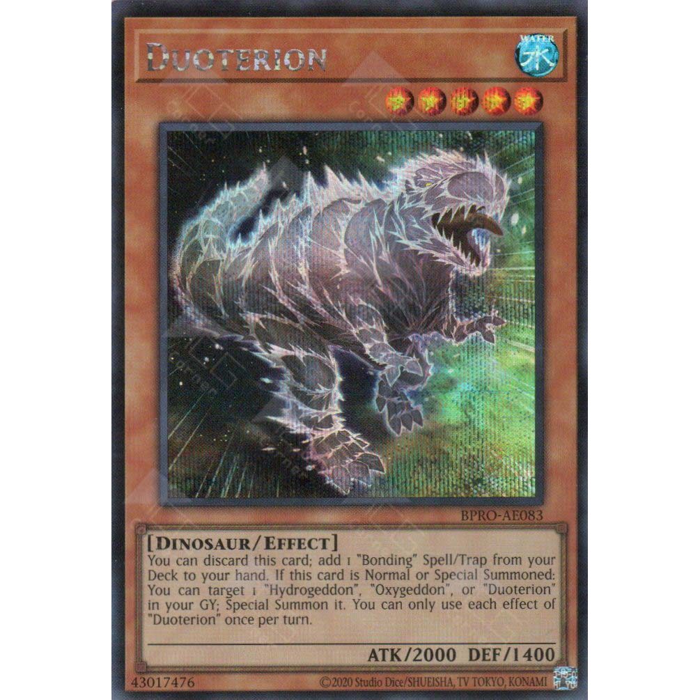 [ Bài Yugioh Chính Hãng ] BPRO-AE083 Duoterion - Secret Rare