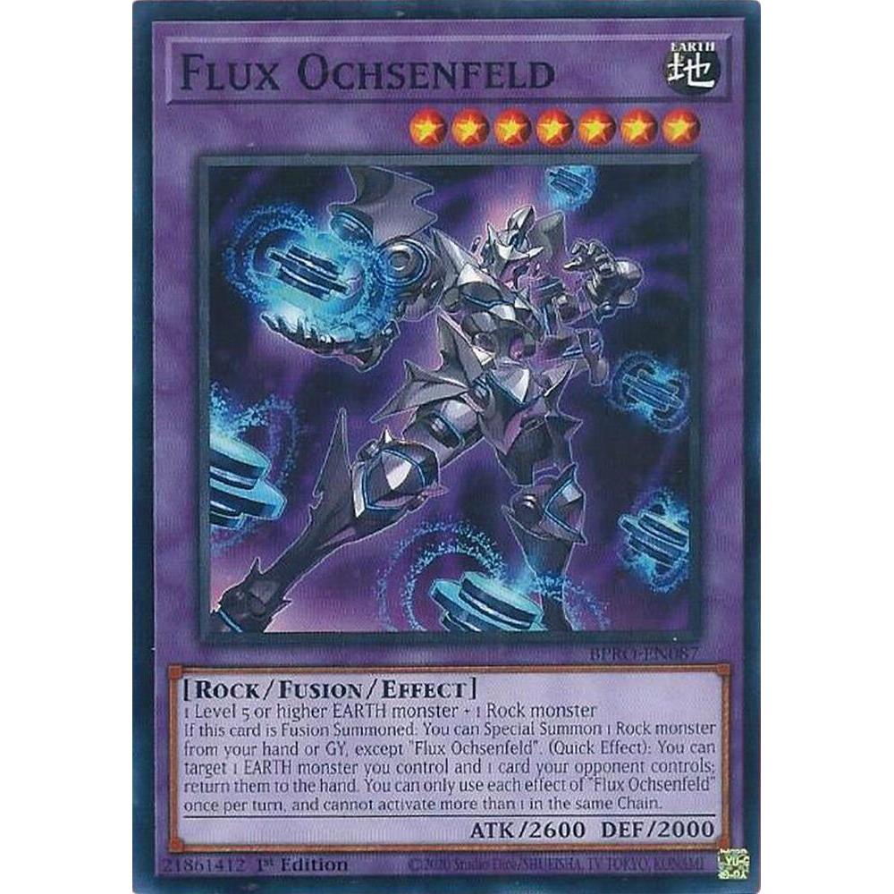 [ Bài Yugioh Chính Hãng ]  Flux Oschenfeld - BPRO-EN087 - Common 1st Edition