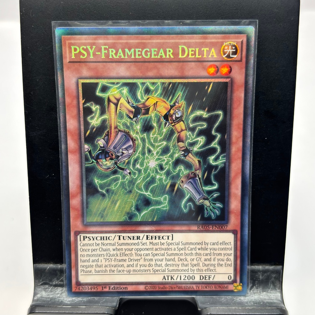 [ Bài Yugioh Chính Hãng ] RA05-EN007 PSY-Framegear Delta - Collector Rare