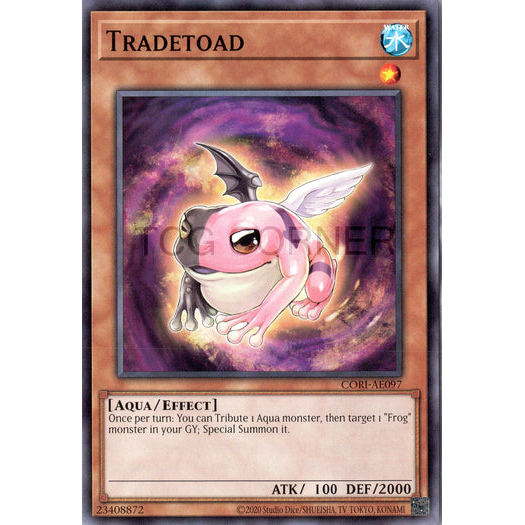 [ Bài Yugioh Chính Hãng ] CORI-AE097 Tradetoad - Common