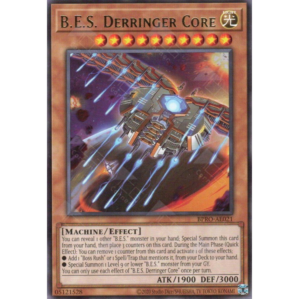 [ Bài Yugioh Chính Hãng ] BPRO-AE021 B.E.S. Derringer Core - Rare