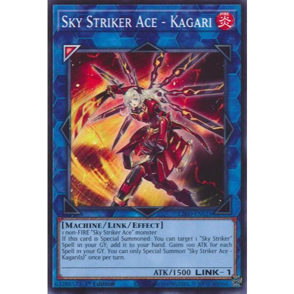 [ Bài Yugioh Chính Hãng ] Sky Striker Ace - Kagari - L26D-ENS25 - Common