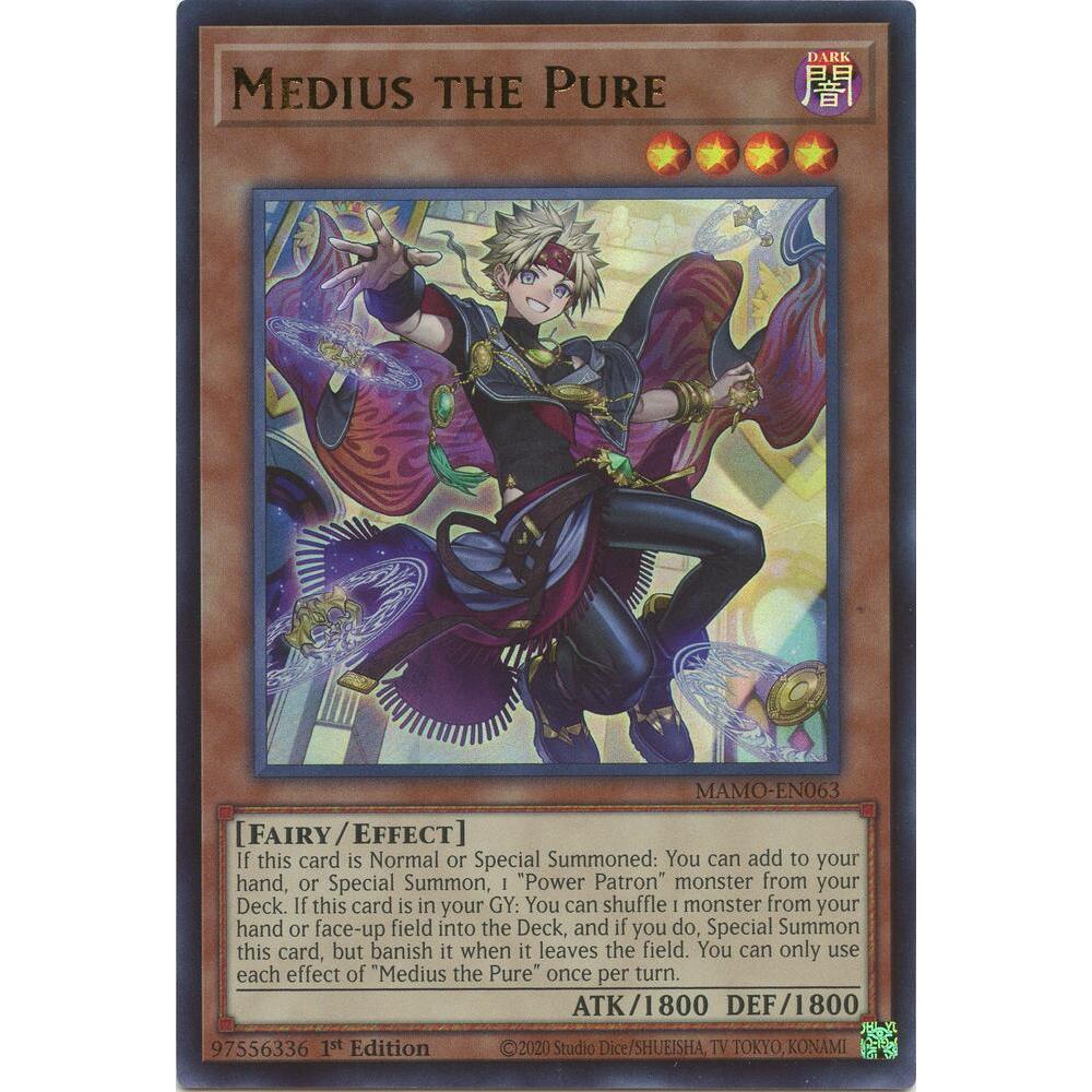 [Thẻ Bài Yugioh Chính Hãng] Medius the Pure - MAMO-EN063 - Ultra Rare