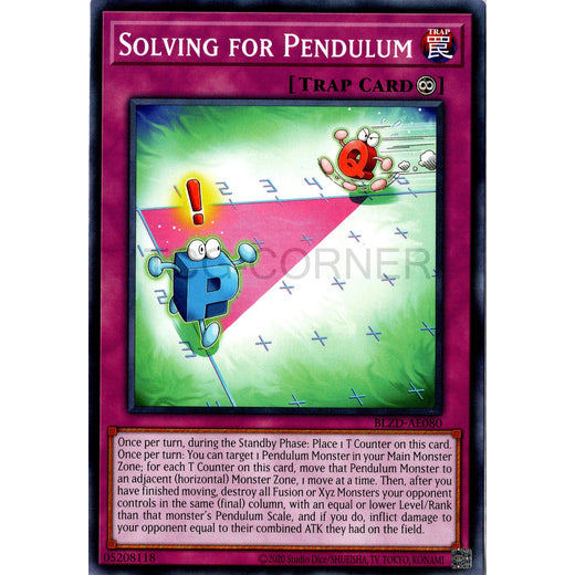 [ Bài Yugioh Chính Hãng ] BLZD-AE080 Solving for Pendulum - Common