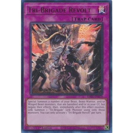 [ Bài Yugioh Chính Hãng ] Tri-Brigade Revolt - RA01-EN079 - Ultra Rare