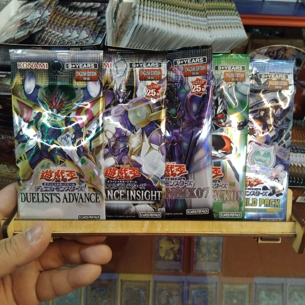 [ SIÊU SALE ] Pack card nhân phẩm yugioh Asian English