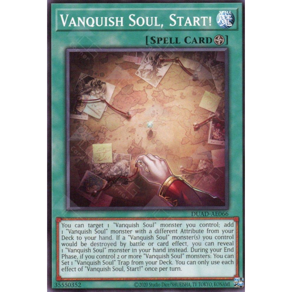 [ Bài Yugioh Chính Hãng ] DUAD-AE066 Vanquish Soul, Start! - Common