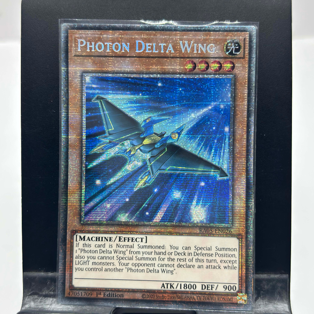 [ Bài Yugioh Chính Hãng ] Photon Delta Wing - RA05-EN026 - Starlight Rare