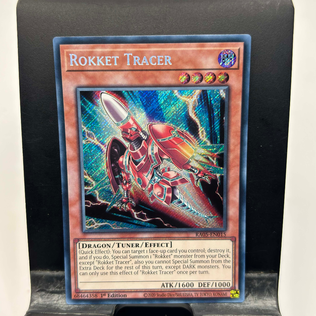 [ Bài Yugioh Chính Hãng ] Rokket Tracer - RA05-EN015 - Super/Ultra/Secret