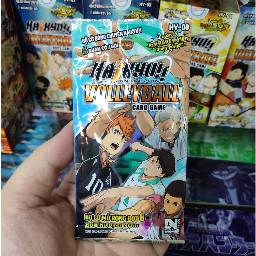 Gói Thẻ Bài Haikyu Chính Hãng - Bộ Mở Rộng Sô 8: Đối Thủ Định Mệnh