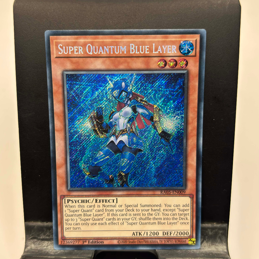 [ Bài Yugioh Chính Hãng ] Super Quantum Blue Layer - RA05-EN009 - Super/Ultra/Secret