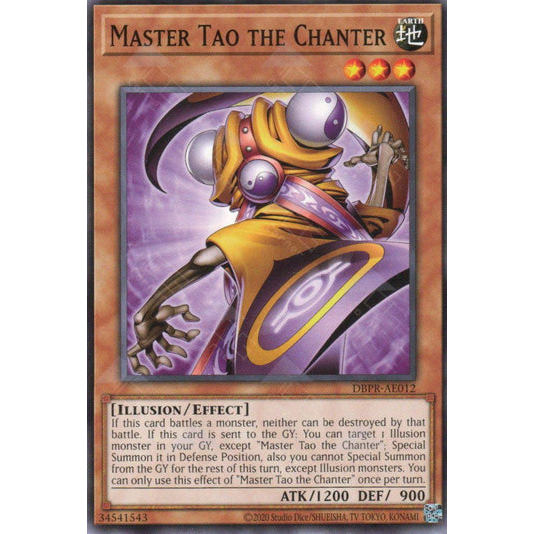 [ Bài Yugioh Chính Hãng ] DBPR-AE012 Master Tao the Chanter - Common