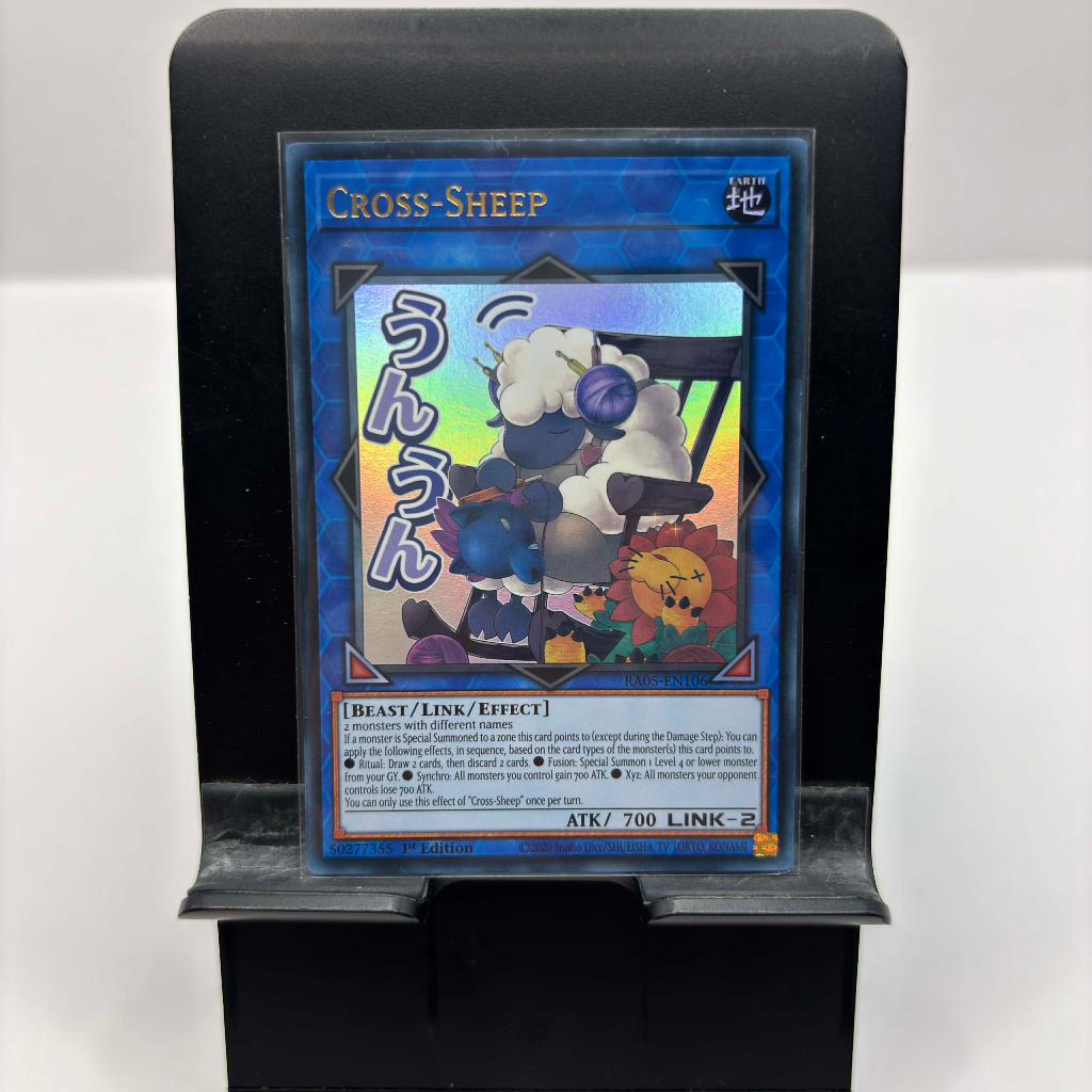 [ Bài Yugioh Chính Hãng ] Cross-Sheep (Stamp Edition) - RA05-EN106 - Ultra Rare