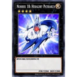 [ Bài Yugioh Chính Hãng ] Number 18: Heraldry Patriarch OP28-EN021 - Common
