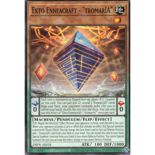 [ Bài Yugioh Chính Hãng ] DBPR-AE018 Ekto Enneacraft - 