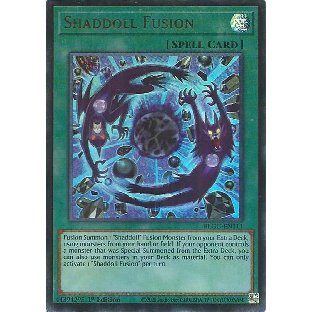 [ Bài Yugioh Chính Hãng ] Shaddoll Fusion - BLGG-EN111 - Ultra Rare
