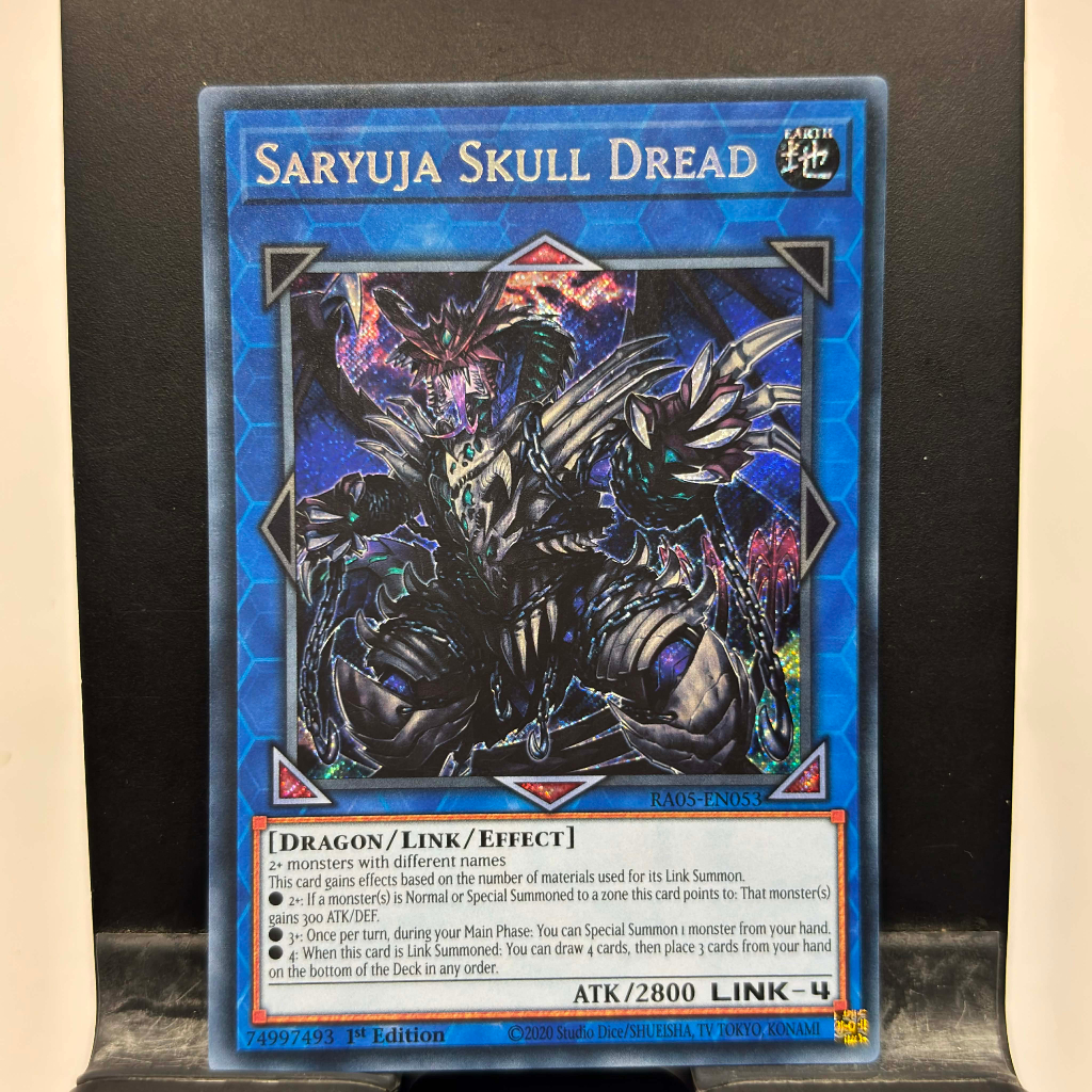 [ Bài Yugioh Chính Hãng ] Saryuja Skull Dread - RA05-EN053 - Super/Ultra/Secret