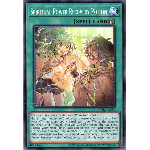 [ Bài Yugioh Chính Hãng ] CORI-AE060 Spiritual Power Recovery Potion - Common