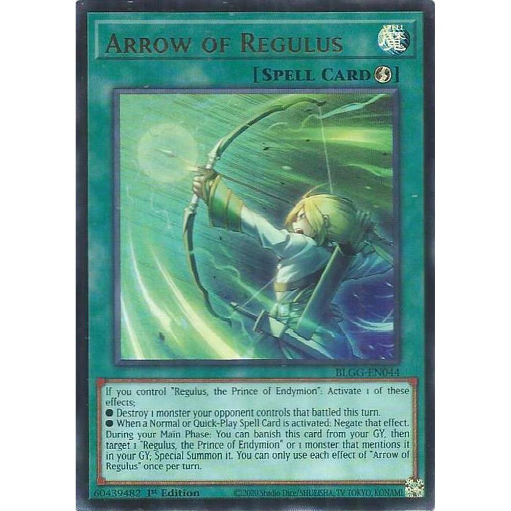 [ Bài Yugioh Chính Hãng ] Arrow of Regulus - BLGG-EN044 - Ultra Rare